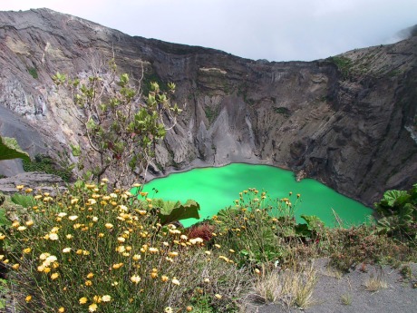 Photograph of Irazu Volcano