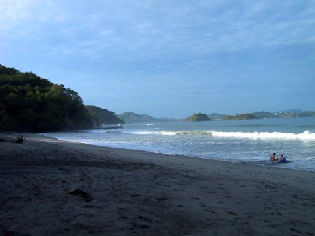 Alisia and David on Sugar Beach